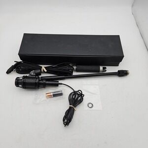 Calrad 10-10 Super Cardioid Condenser Shotgun Microphone Case Cable Stand Japan